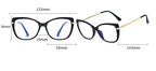 Gafas Lectura Ojo Gato Montura Metálica Clip Magnético | Polarizadas Miopía A La Moda