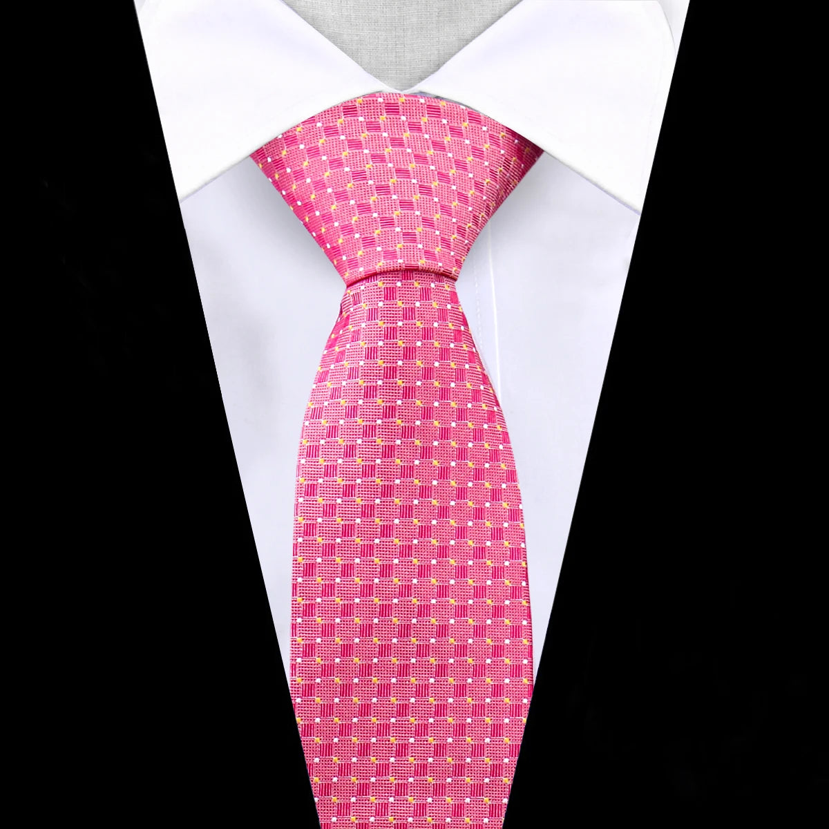 Corbata Jacquard De Poliéster Negocios Boda Accesorio De Moda