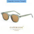 Gafas de Sol Polarizadas Caterside | Montura Cuadrada de Acetato | Nueva Actualización