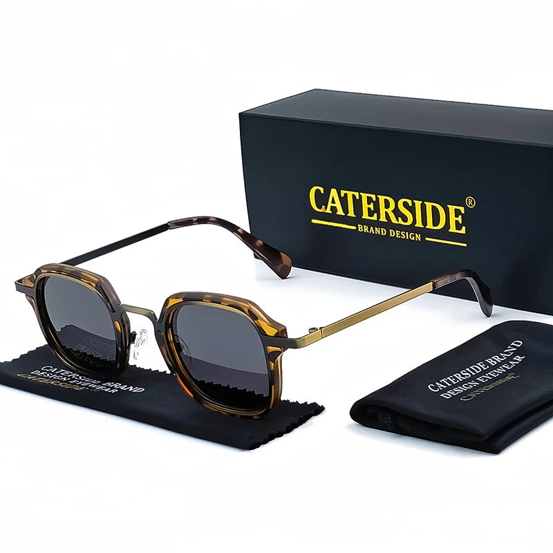 Gafas de Sol Polarizadas Caterside | Estilo Retro Punk | Cuadradas y UV400