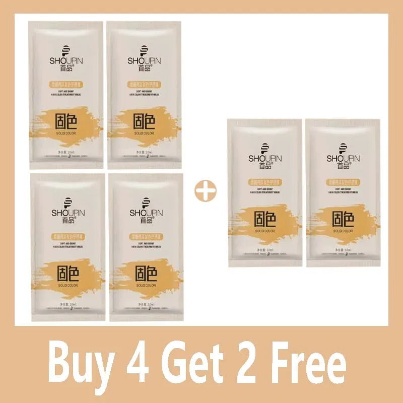 Mascarilla para el cabello con bloqueo mágico, blanqueador de cabello rubio, amarillo, elimina el lino, efecto Color gris plateado, champú para el cabello antioloros de latón
