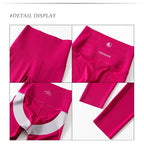 Leggings Piel Tiburón Ciruela | Sensación Desnuda 3D Push Up | Sexy Yoga Fitness PV | Ticotrendy