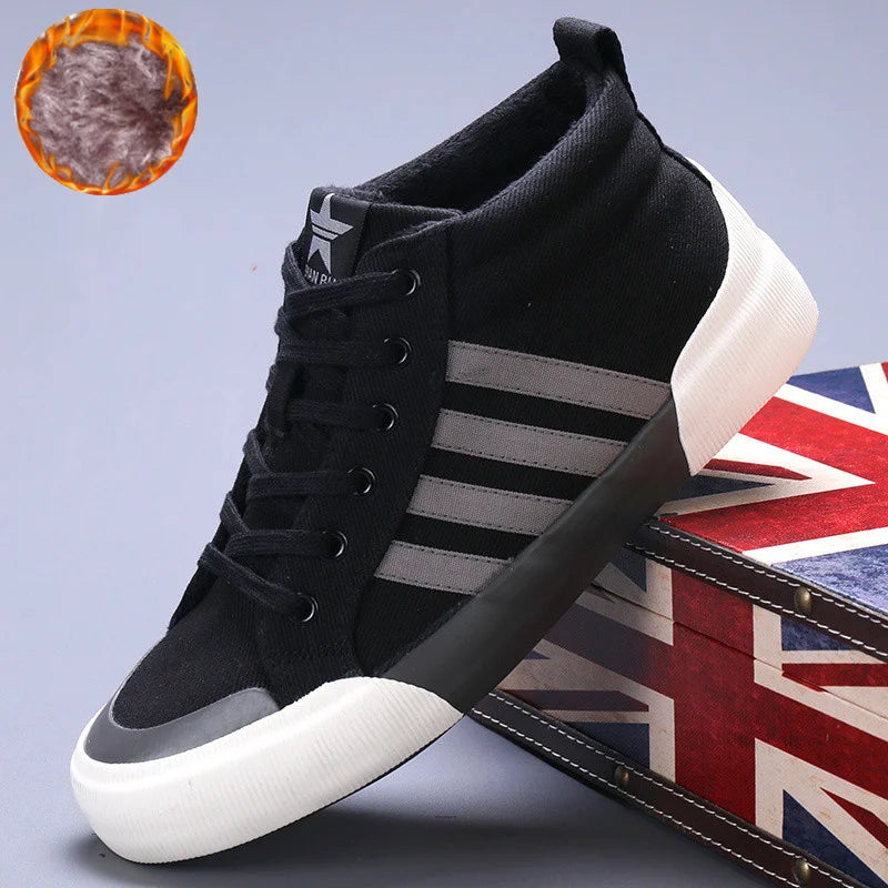 Zapatos Harajuku para Hombre | Lona Verde y Vulcanizada  | Ticotrendy