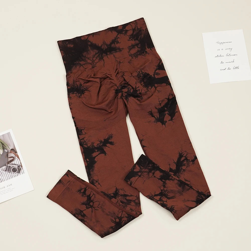 Pantalones Yoga Sin Costuras para Mujer | Cintura Alta Elástica | Secado Rápido Ajustado | Tico Trendy