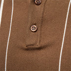 Polo Rayas Elegante Lujoso Hombre | Manga Corta Suave | Tallas S-XXL | Tico Trendy