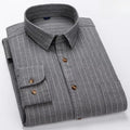 Camisa Algodón | Manga Larga | Ajuste Formal | Rayas/Cuadros | Oficina | Ticotrendy