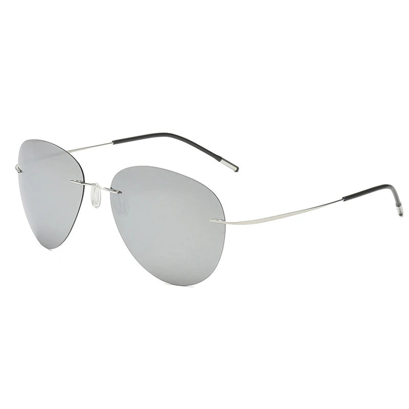 Gafas de Sol Caterside Polarizadas | Lentes Ultraligeras de Aleación de Titanio | Sin Montura