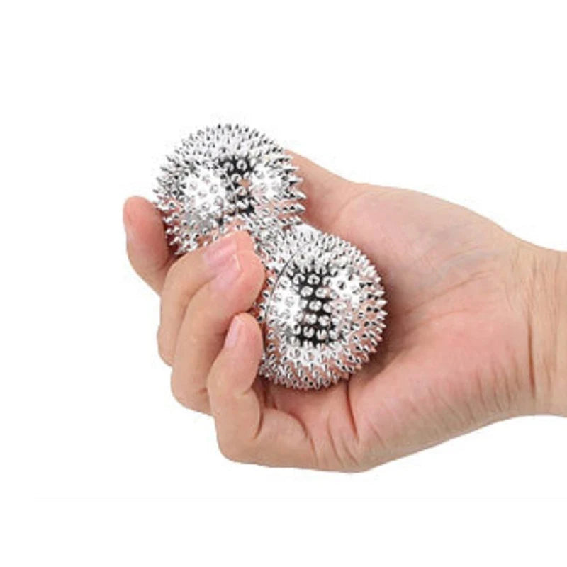 Pelotas de terapia de ejercicio Para masaje de manos, rodillo sensorial con picos, Juguetes Para aliviar el estrés, Juguetes de ansiedad, Antiestrés Para adultos