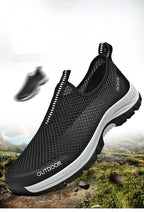 Mocasines Casuales Hombre | Malla Respirable Ligera Confort Estilo Tico | Talla Grande
