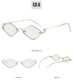 Gafas de Sol Poligonales Ojo de Gato Sexy Casual Tendencia Tico