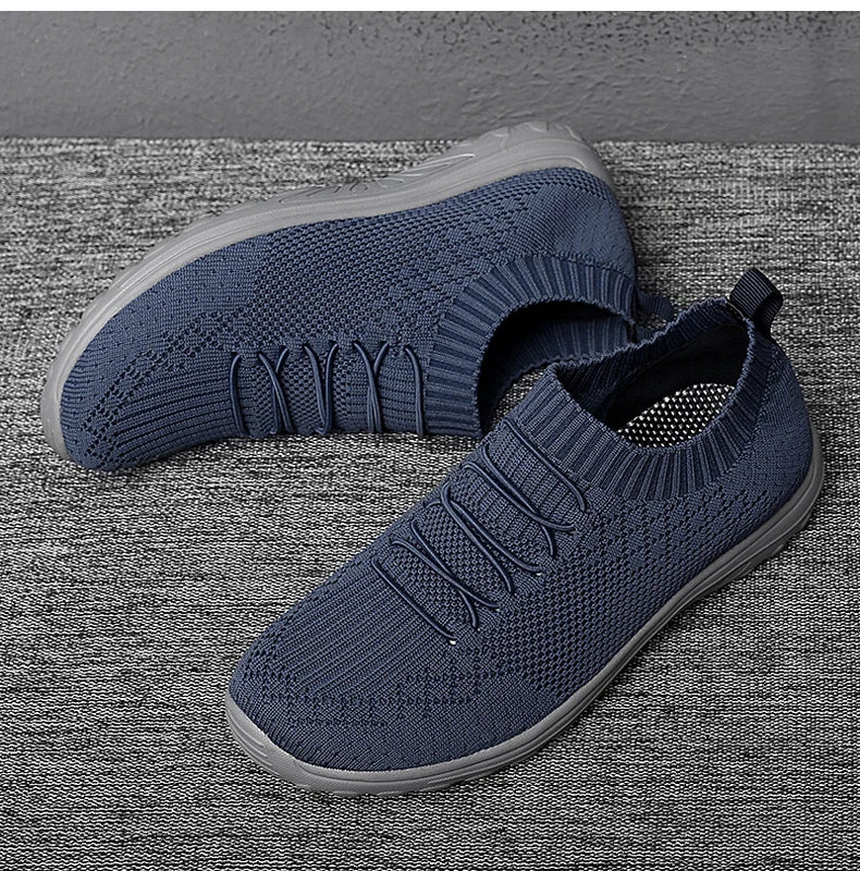 Zapatos Planos Ligeros para Mujer | Tallas 42-43 | Azul, Rosa, Negro, Gris | Verano
