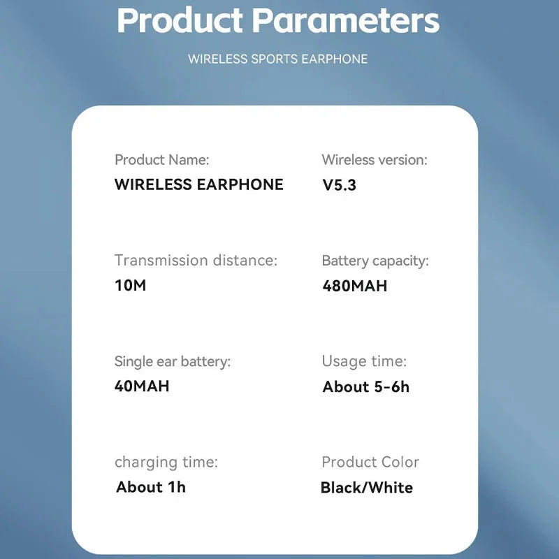 Auriculares SONY Bluetooth TWS | Oreja Abierta | Graves y Conducción Ósea | Compatible con Airpods/Xiaomi