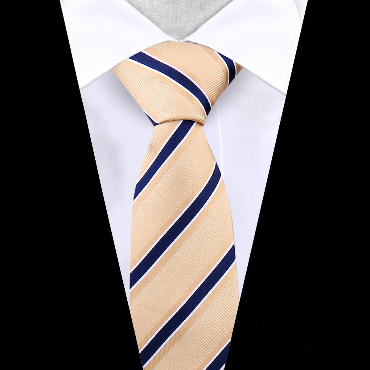 Corbata Jacquard De Poliéster Negocios Boda Accesorio De Moda