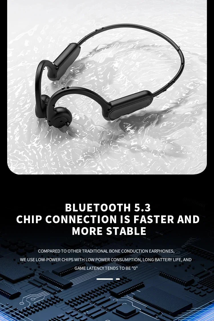 Auriculares SONY Conducción Ósea | Bluetooth 5.3 | Micrófono y Gancho para Oreja | Deportivos