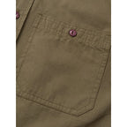 Camisa Casual Hombre | Estilo Retro | Algodón | Manga Corta | Bolsillos | Ticotrendy