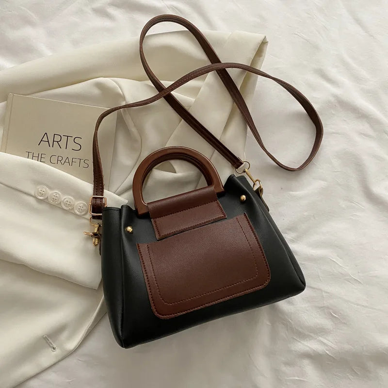 Bolso Hombro PU Mujer Boston Moda Casual Trabajo