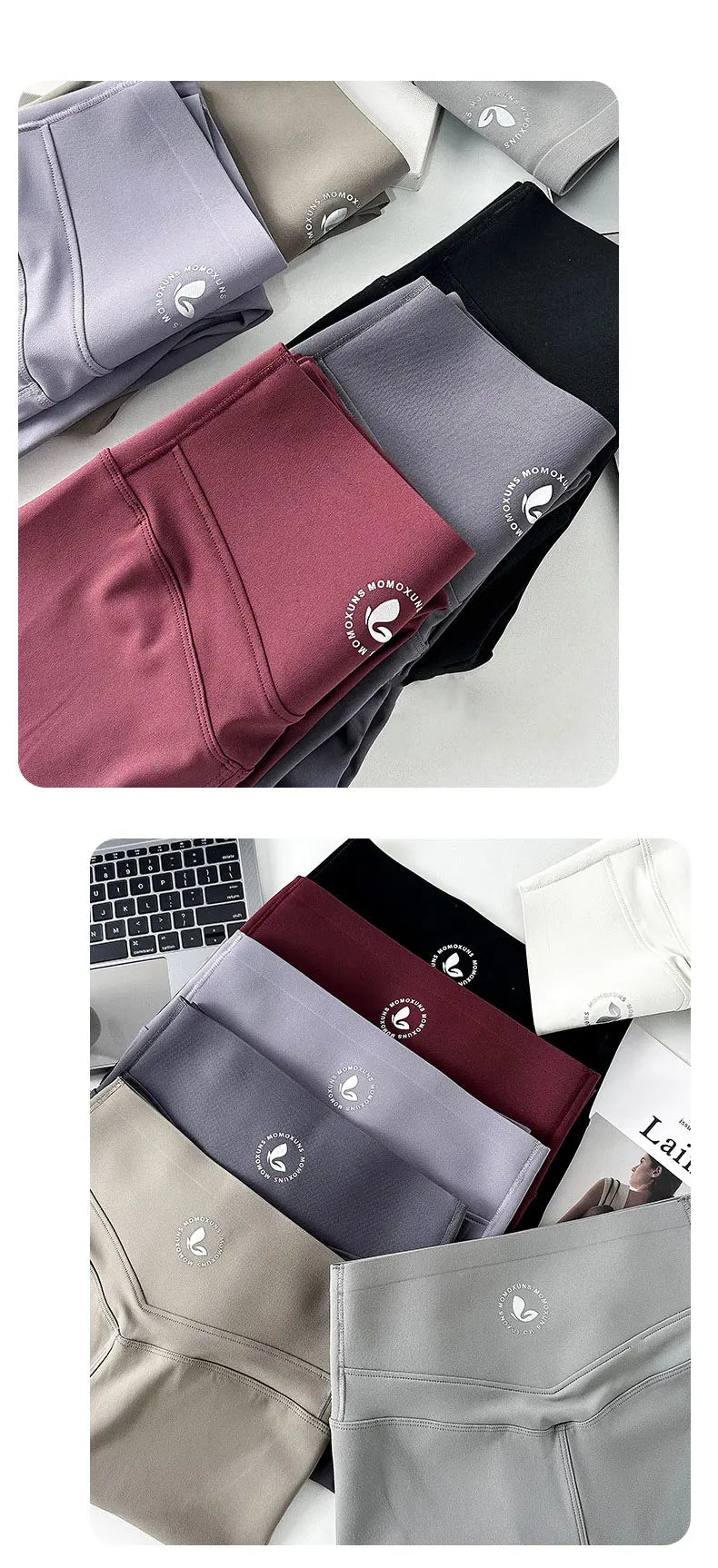 Leggings Piel Tiburón Curva 3D | Doble V Push Up Cintura Alta | Fitness Yoga Primavera | Ticotrendy