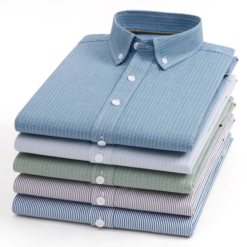 Camisa Rosa Pata de Gallo | 100% Algodón | Ajuste Formal | Top Clásico Hombre  | Ticotrendy