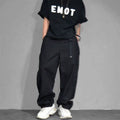 Pantalón Jogger Negro Hombre | Algodón | Cintura Elástica | Ticotrendy