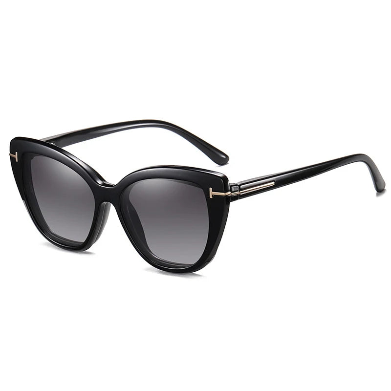 Gafas de Sol Tipo Ojo de Gato | Clip Magnético 3 en 1 | Lentes Graduadas Personalizables