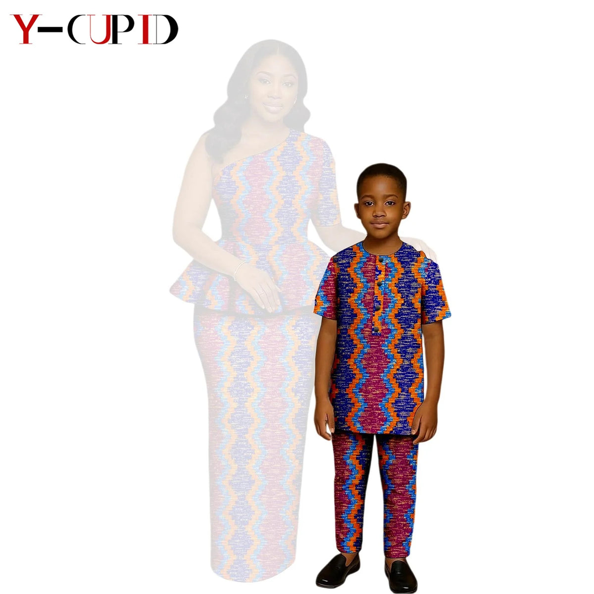 Vestido y Conjunto Dashiki Madre e Hijo | Tico Trendy
