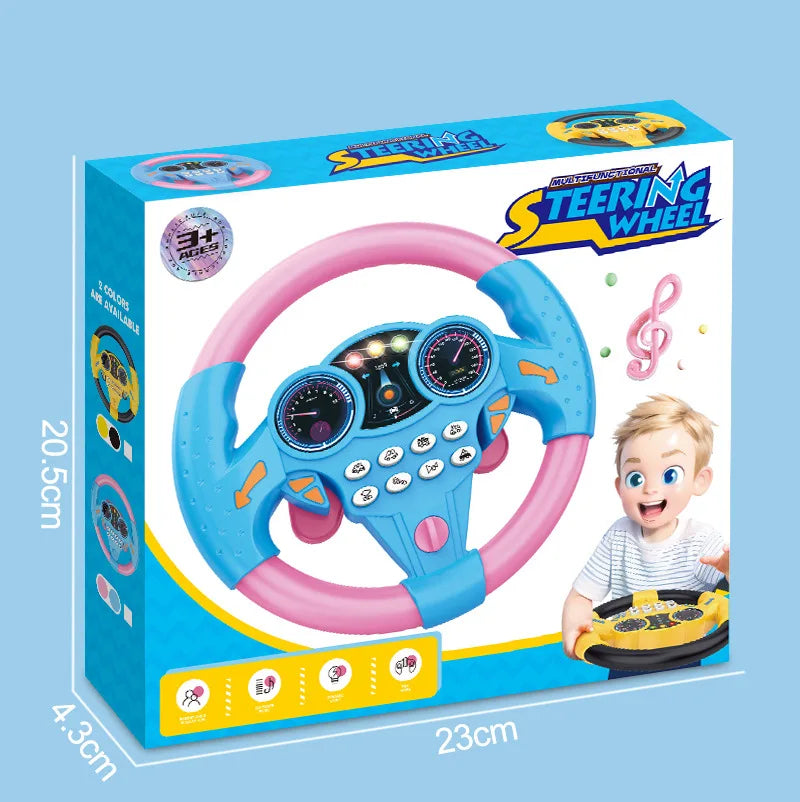 Volante De Juguete Simulador | Sonidos Y Luces | Regalo Infantil | Ticotrendy