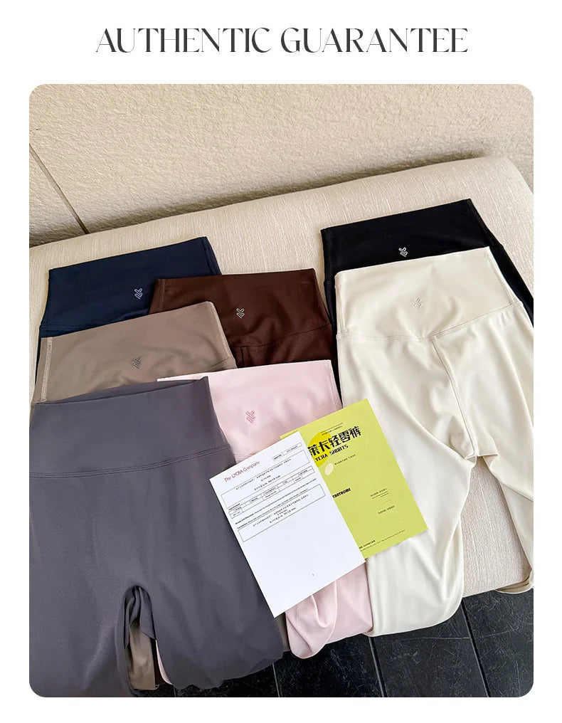 Leggings Piel Tiburón Sensación Desnuda | Sin Costuras Sexy Deportes | Mallas Ajustadas PV | Ticotrendy