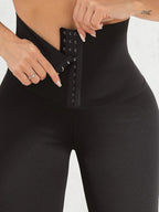 Nueva pantalón Barbie con botones europeos y americanos, cintura alta, moldeador, ajuste de cintura, fitness, adelgazamiento, secado rápido, levantamiento de cadera