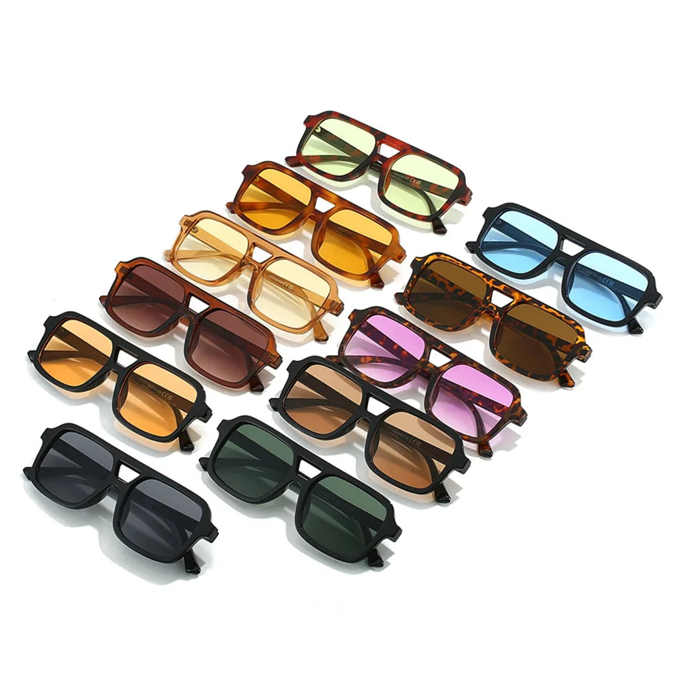 Gafas de Sol Piloto UV400 Mujer Doble Puente Moda Costa Rica