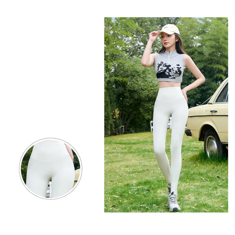 Leggings Piel Tiburón Push Up | Adelgazamiento Cintura Alta Sexy | Deporte Fitness P-O | Ticotrendy