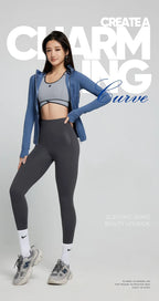 Leggings Piel Tiburón Shaping | Levantador Glúteos Micro Presión | Adelgazamiento Fitness P-V | Ticotrendy