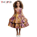 Vestido Bouffant Cuentas Africanas Niña | Fiesta Elegante | Tallas XS-XXL | Tico Trendy