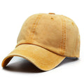 Gorra de béisbol lisa lavada de primavera, sombreros Retro ajustables para papá, regalo para hombres y mujeres, algodón no estructurado, moda de Color sólido