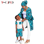 Chaqueta Dashiki Mujer y Conjunto Niño | Madre e Hijo | Tico Trendy