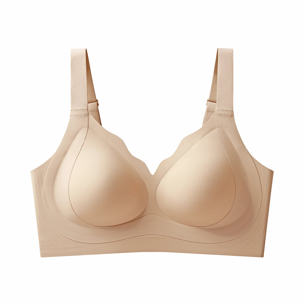 Sujetador Talla Grande Sin Costuras | Push-up Copa Completa | Tirantes Anchos 4 Corchetes | Tico Trendy