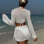 Conjunto de 4 Piezas para Playa - Outfit Completo Pura Vida