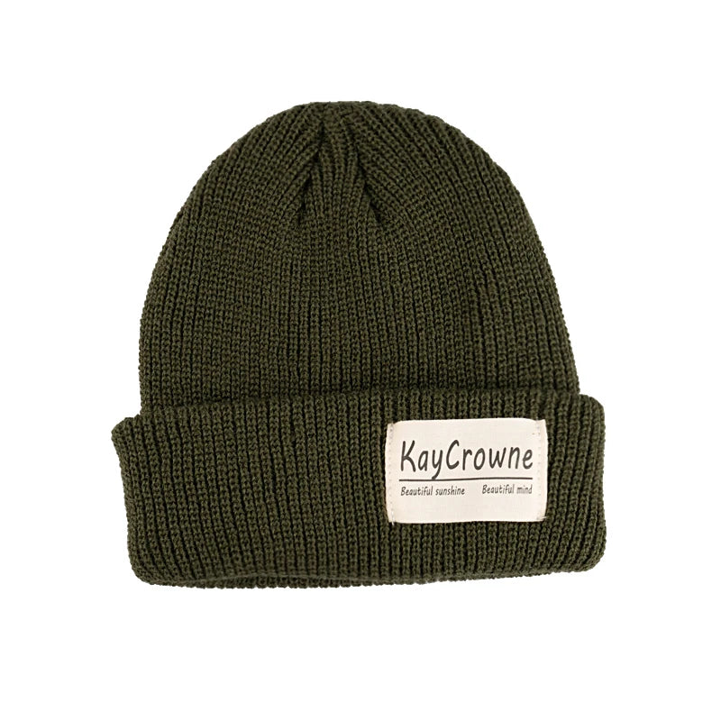 Gorro Punto Grueso Cálido Acrílico Térmico Invierno | Esquí Montar Casual Unisex