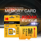 Tarjeta Micro SD Kodak Original | Clase 10 U3 V30 | Alta Velocidad 4K | Ticotrendy