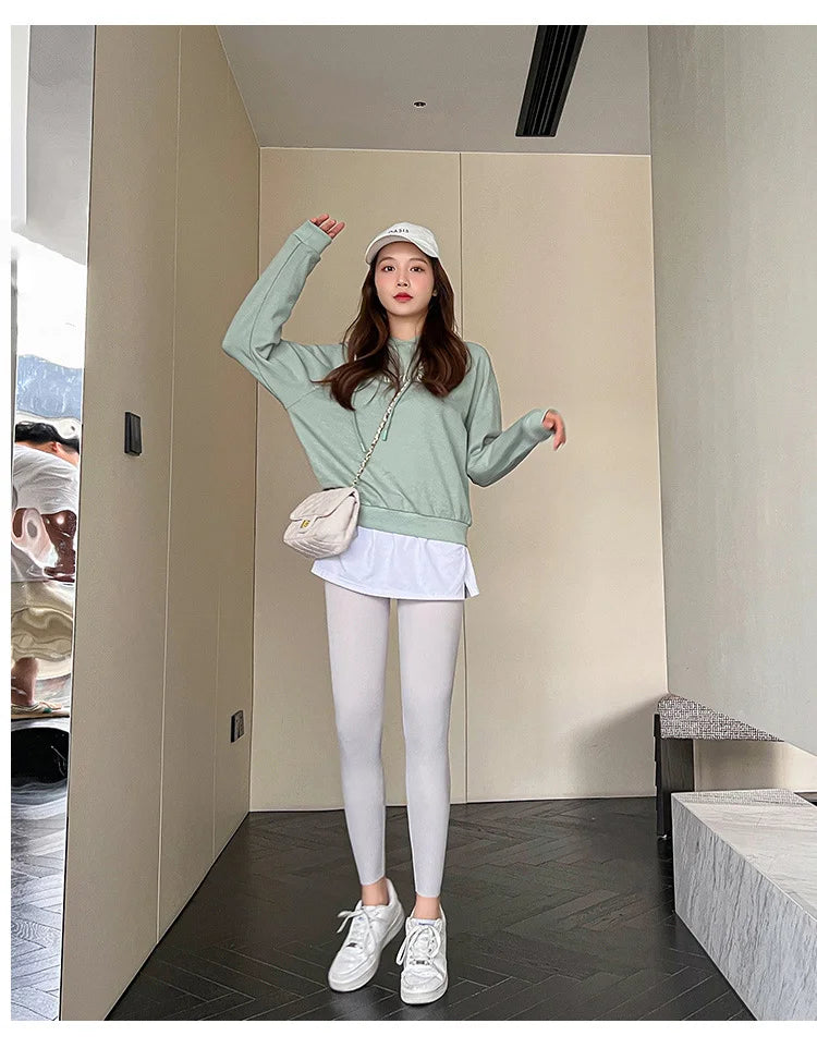 Leggings Piel Tiburón Estampado | Multicolor Cintura Alta | Elástico Mallas Deportivas | Ticotrendy