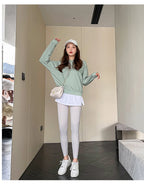 Leggings Piel Tiburón Estampado | Multicolor Cintura Alta | Elástico Mallas Deportivas | Ticotrendy