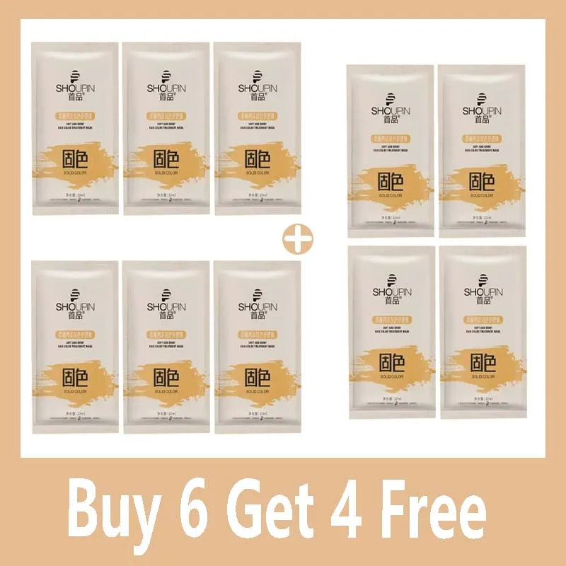 Mascarilla para el cabello con bloqueo mágico, blanqueador de cabello rubio, amarillo, elimina el lino, efecto Color gris plateado, champú para el cabello antioloros de latón
