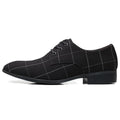 Zapatos Hombre Lona Formales Casuales Punta Puntiaguda Geométricos | Verano