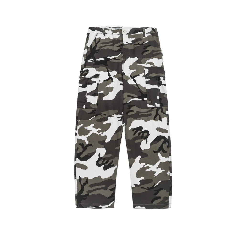 Pantalón Cargo Camuflaje | Estilo Militar | Algodón | Hombre | Ticotrendy