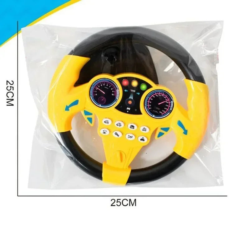 Volante De Juguete Simulador | Sonidos Y Luces | Regalo Infantil | Ticotrendy
