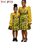 Vestido Africano Pareja y Bebé | Lazo Elegante | Tico Trendy