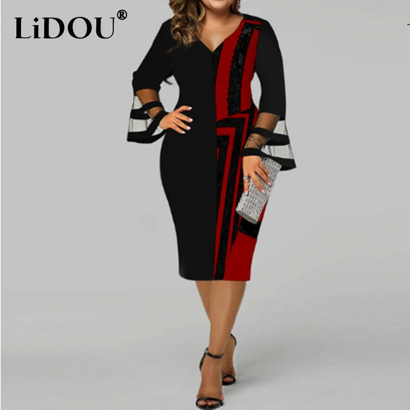 Vestido Harajuku | Talla Grande | Estilo Bodycon | Mujer