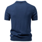 Polo Clásico Elegante Hombre | Color Sólido Transpirable | Tallas S-XXL | Tico Trendy