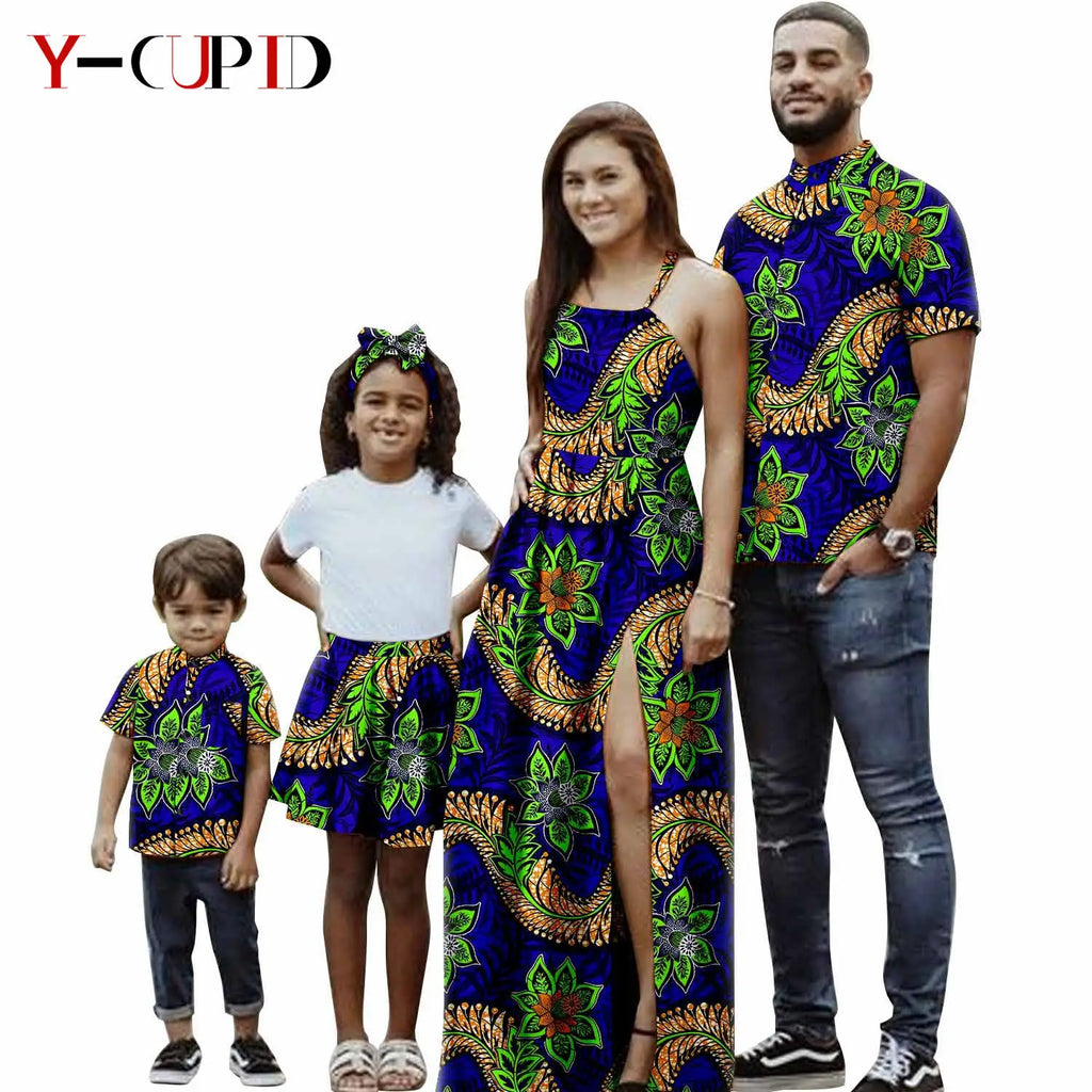 Vestido Sexy y Camisa Dashiki Familiar | Tico Trendy