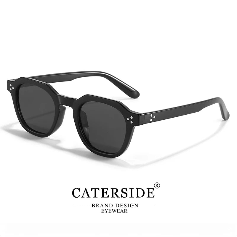 Gafas de Sol Polarizadas CATERSIDE | Montura Poligonal TR90 Ultraligera | UV400