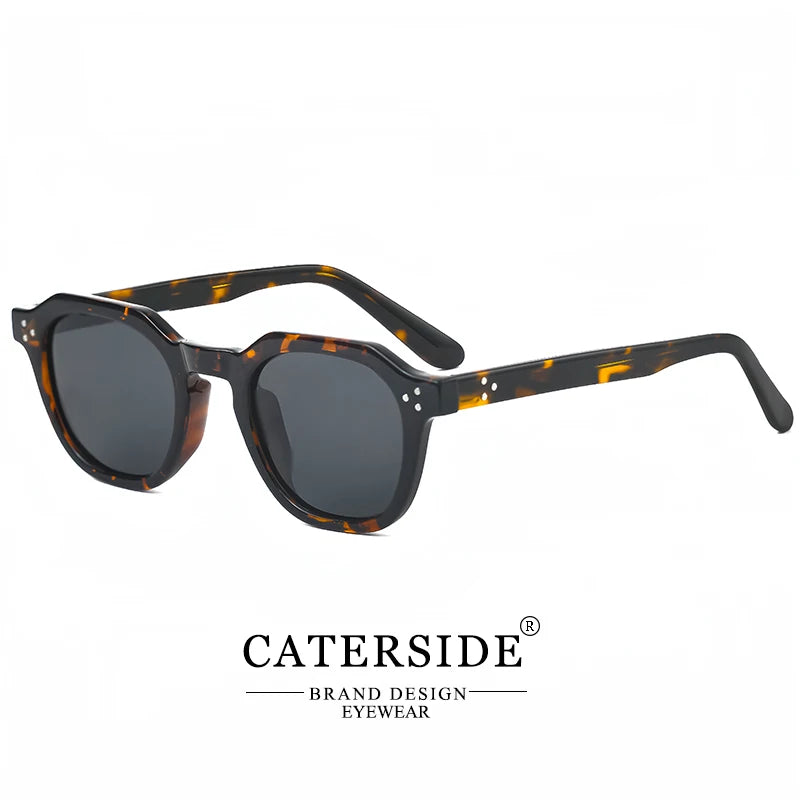 Gafas de Sol Polarizadas Caterside | Montura Cuadrada de Acetato | Nueva Actualización